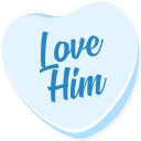 💙 Candy Hearts -Friends, Telegram sticker 21 of 25