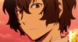 🗝 Dazai Osamu, стікер Telegram 16 з 21