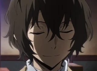 😌 Dazai Osamu, стікер Telegram 8 з 21