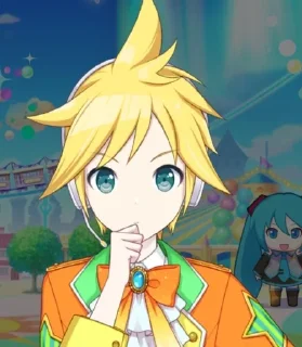 😢 Kagamine Len🌟💛, sticker Telegram 9 sur 25
