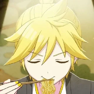 ☺️ Kagamine Len🌟💛, sticker Telegram 17 sur 25