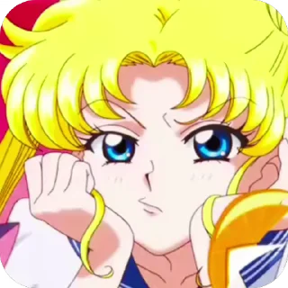 🌟 Usagi Tsukino - @ApexGaze, Telegram sticker 20 of 61