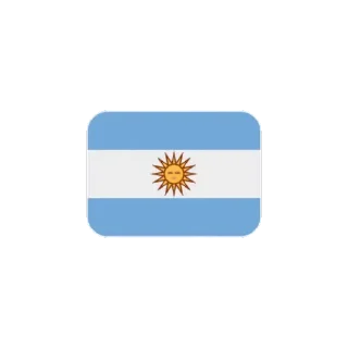 💚 Argentina, стикер Telegram 10 из 26