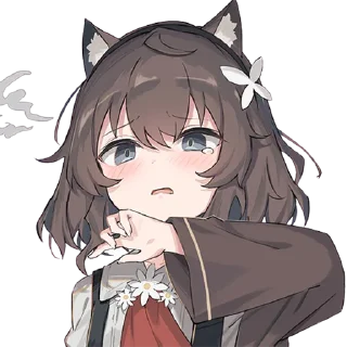 😡 フィオちゃん, стикер Telegram 19 из 50