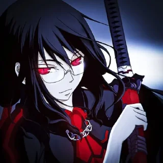 🤍 Shikimori, Anna e saya @cristian_bismarck_II, sticker Telegram 17 sur 26