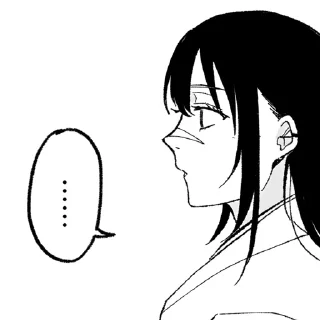🤍 Utahime Iori | @Toji_sama, Telegram sticker 13 of 110