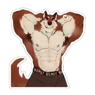 😘 Furries, sticker Telegram 7 sur 41