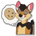 🍪 Kato Jackal, sticker Telegram 8 sur 22