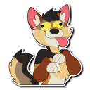 😜 Kato Jackal, sticker Telegram 16 sur 22