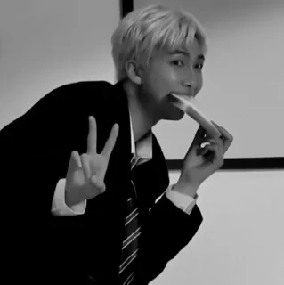 🤍 namjoon | @stkworld, Telegram sticker 22 of 30