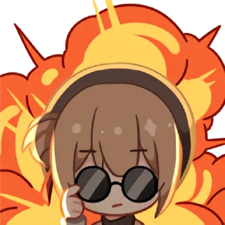 😎 Virtuareal皓月表情包 @BK0717, стікер Telegram 5 з 20