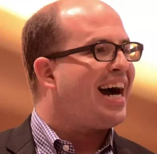 🤣 Brian Stelter, стикер Telegram 24 из 39