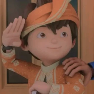 💗 Boboiboy ori v2 bye @gracyzx, Telegram sticker 12 of 27