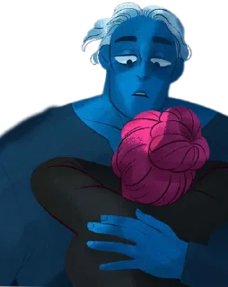 😴 Lore Olympus XIII by @Nantzui (@couple_matching), стикер Telegram 17 из 120