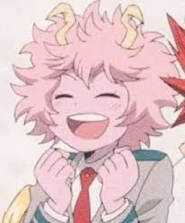 😝 Mina Ashido, Telegram sticker 18 of 64