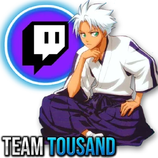 🟪 𝙏𝙚𝙖𝙢 𝙏𝙤𝙪𝙨𝙖𝙣𝙙 𝙎𝙩𝙞𝙘𝙠𝙚𝙧𝙨 @bygianca1490, стікер Telegram 10 з 30