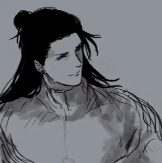 ◼️ Suguru Geto @Fischersenpai, стикер Telegram 17 из 104