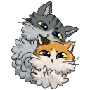 ❤ Fluffy Pussies, Telegram sticker 14 of 30
