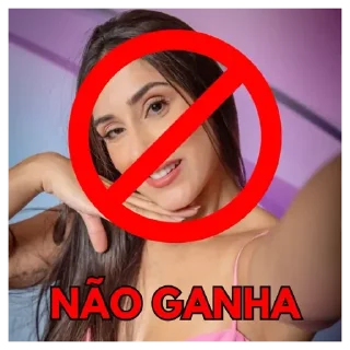 🎬 Não ganha, sticker Telegram 6 sur 10