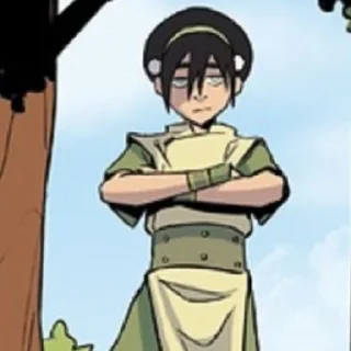 ⛰️ Toph @style_80_90s(não roube), Telegram sticker 10 of 60