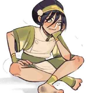 ⛰️ Toph @style_80_90s(não roube), Telegram sticker 9 of 60