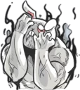 😫 Rabbo the Muscle Rabbit, sticker Telegram 13 sur 40
