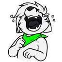 😆 Whitefox, Telegram sticker 12 of 73