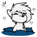 💤 Whitefox, Telegram sticker 5 of 73