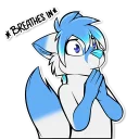 🙏 Sly Whitefox, стикер Telegram 9 из 41