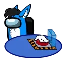 ‼️ Skye among us, стикер Telegram 9 из 17