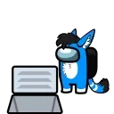 🤔 Skye among us, стикер Telegram 13 из 17