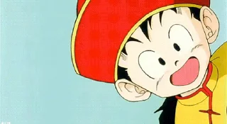 👋 Gohan - Saiyan Saga | @tatistickers | @sinusername, стикер Telegram 9 из 24