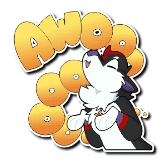 🐺 Fabri (@fabridahusky), Telegram sticker 5 of 21
