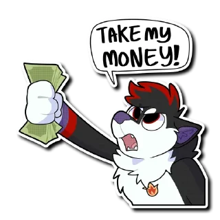 💵 Fabri (@fabridahusky), Telegram sticker 14 of 21