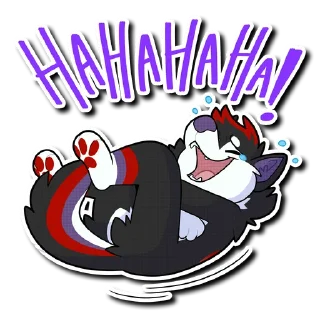 🤣 Fabri (@fabridahusky), Telegram sticker 13 of 21