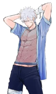 😒 Tobirama Senju @Blue_rose_sword, стікер Telegram 22 з 40