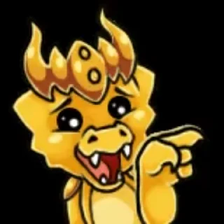 🌟 Dynamons Goldonyx Stickers @Ly, Telegram sticker 11 of 25