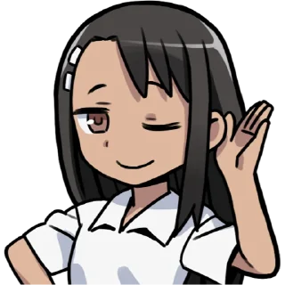 👂 Nagatoro (Nanashi), стикер Telegram 21 из 42