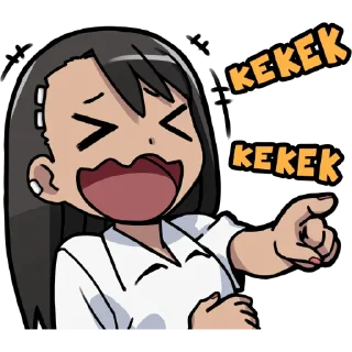🤣 Nagatoro (Nanashi), стикер Telegram 12 из 42