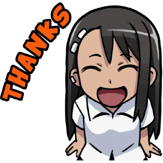 ☺️ Nagatoro (Nanashi), стикер Telegram 10 из 42
