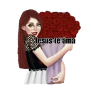 ❤️ Stickers da #CrisPretty, Telegram sticker 13 of 104
