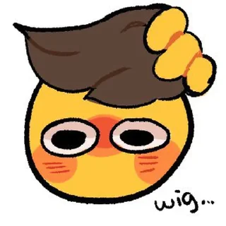 😳 cursed cute emoji, стикер Telegram 24 из 35