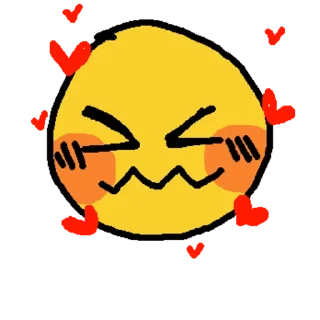 😊 cursed cute emoji, стикер Telegram 4 из 35