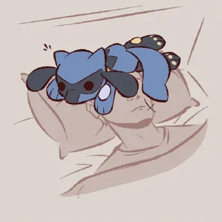 🛌 AdvosArt Riolu, Telegram sticker 17 of 120