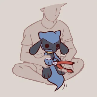✂️ AdvosArt Riolu, Telegram sticker 11 of 120