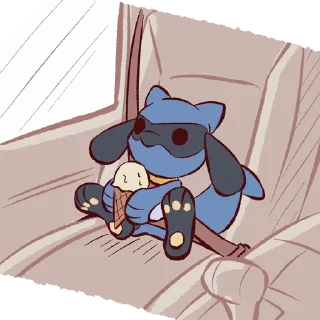 🍦 Advos Riolu, sticker Telegram 15 sur 120