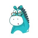 🤓 Minty Zebra, sticker Telegram 9 sur 20