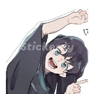 😃 Muichiro tokitou, стікер Telegram 11 з 93