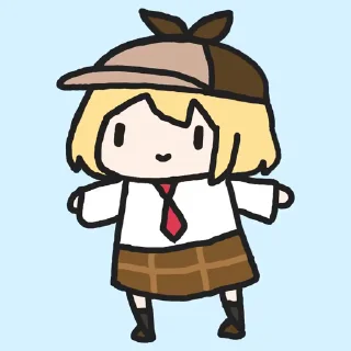 🏵 Walfie | @bakapoi, sticker Telegram 3 sur 50
