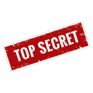 🐒 Top Secret, sticker Telegram 6 sur 8